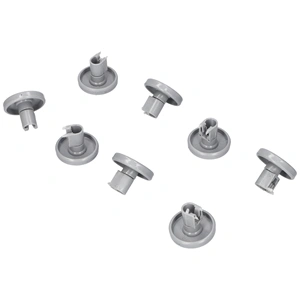 40 mm Görgő, alsó kosár (készlet), (utángyártott) ZANUSSI mosogatógép 8 db