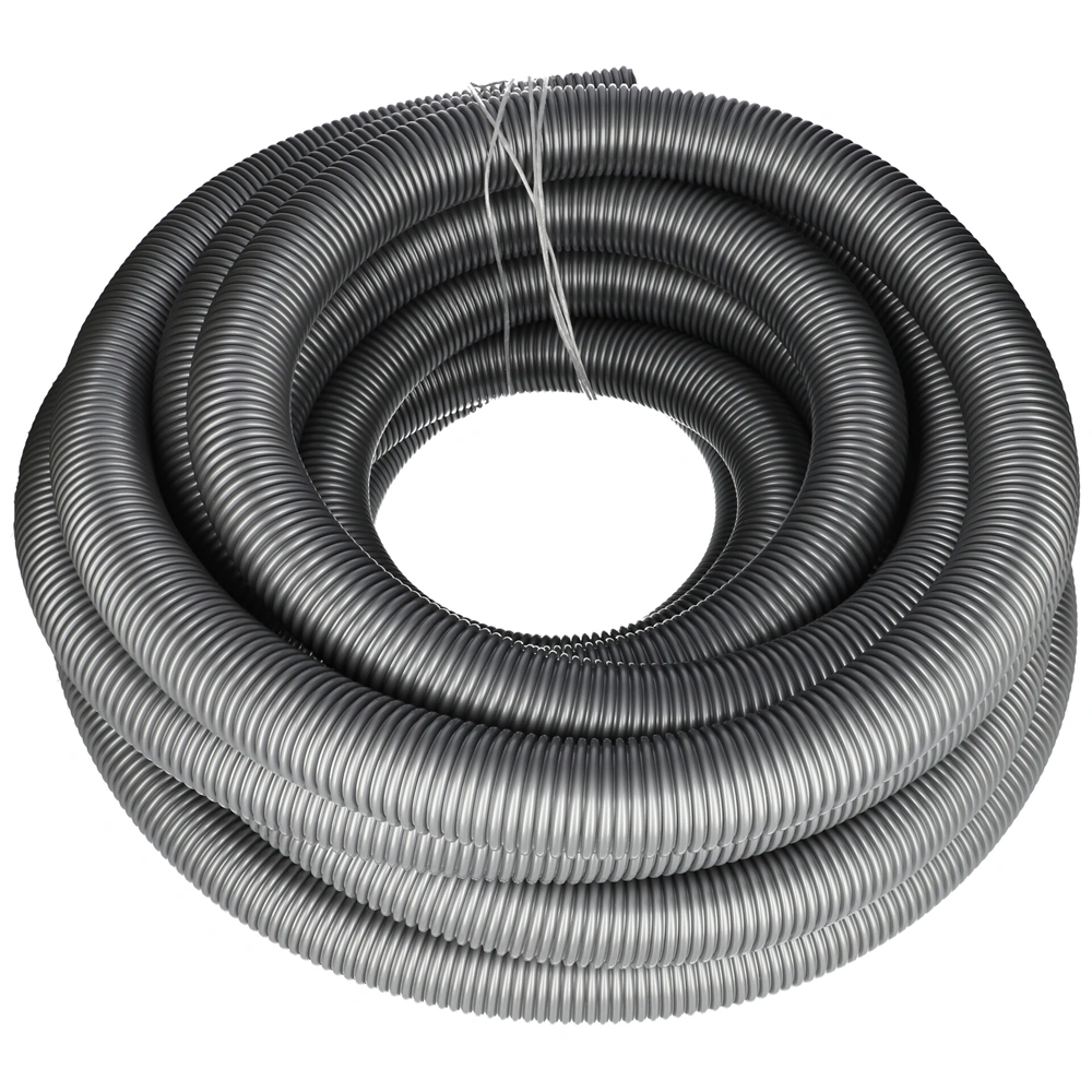 40mm Gégecső (szereletlen) univerzális 15m ezüst porszívó