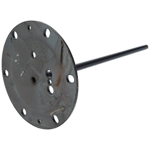 420x170 mm Zárófedél, zománcos, hosszú tokcsöves, új típusú (eredeti) HAJDU K-s bojler