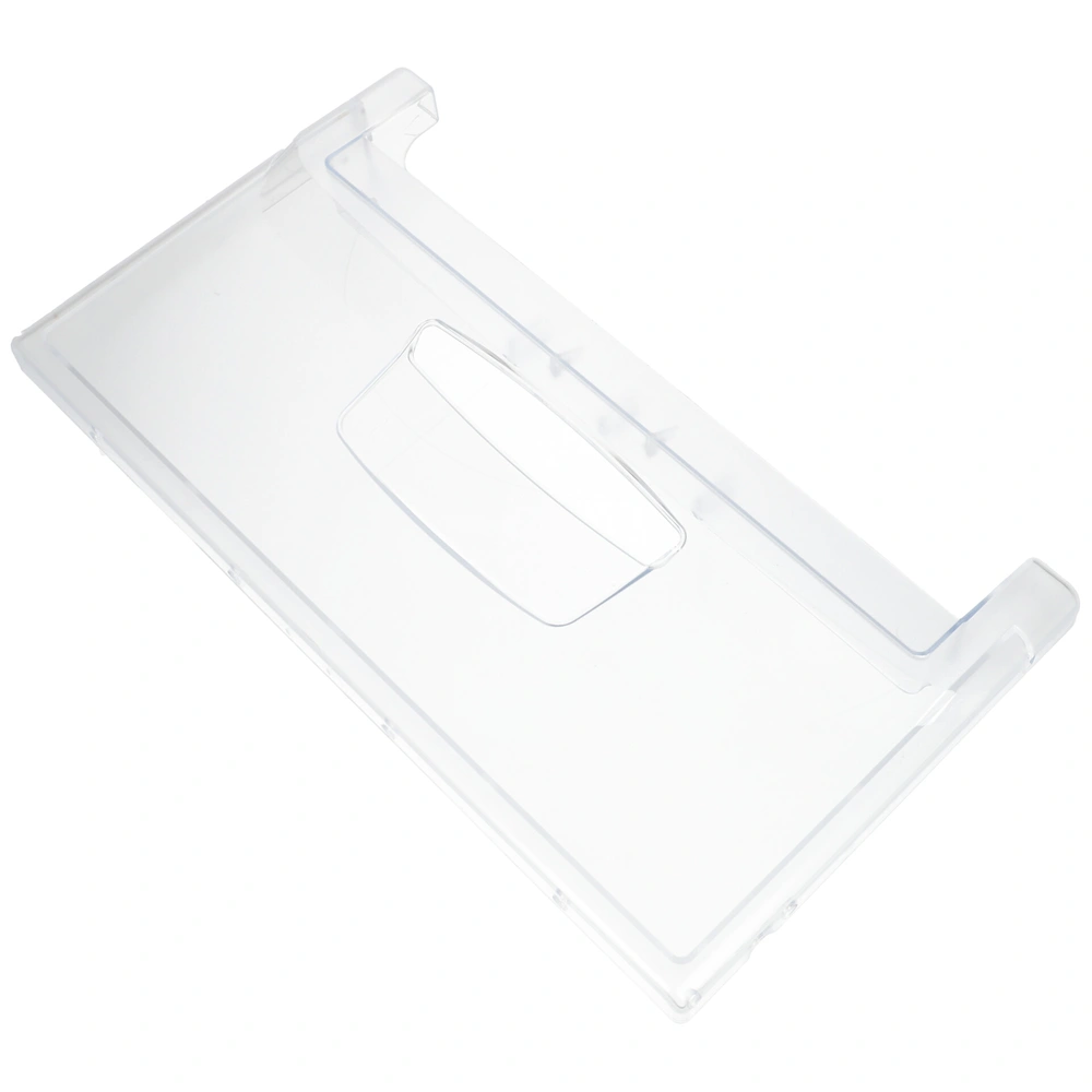 431x241x24 mm Előlap, fagyasztófiók, középső, átlátszó (eredeti) WHIRLPOOL / INDESIT hűtőgép