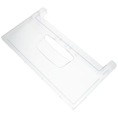 431x241x24 mm Előlap, fagyasztófiók, középső, átlátszó (eredeti) WHIRLPOOL / INDESIT hűtőgép