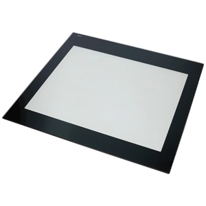 436x413 mm Üveg, sütőajtó, belső, fekete,(eredeti) BEKO tűzhely 