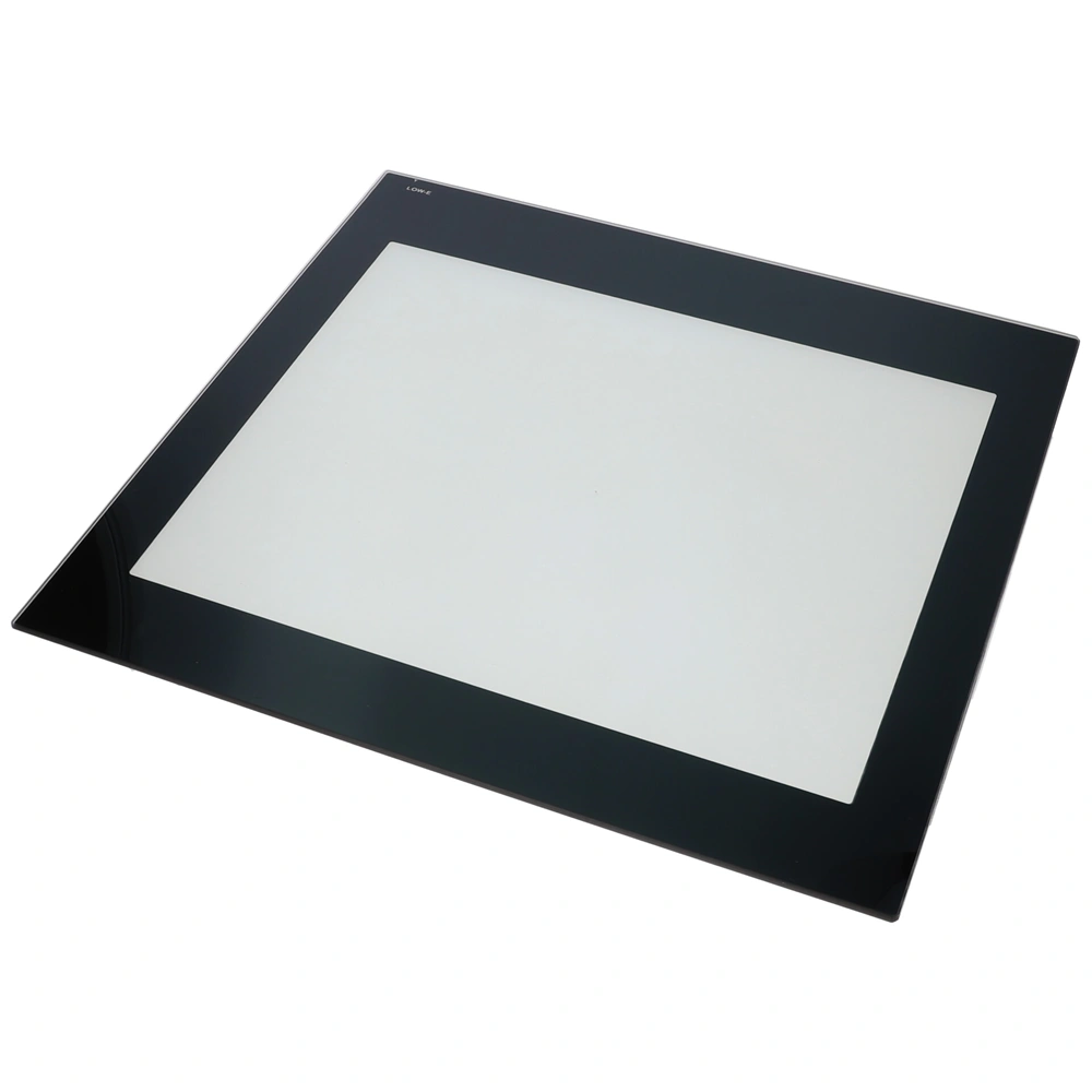 436x413 mm Üveg, sütőajtó, belső, fekete,(eredeti) BEKO tűzhely 