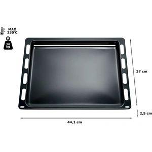 441x370x24 mm Zománcozott tepsi (eredeti) BOSCH tűzhely