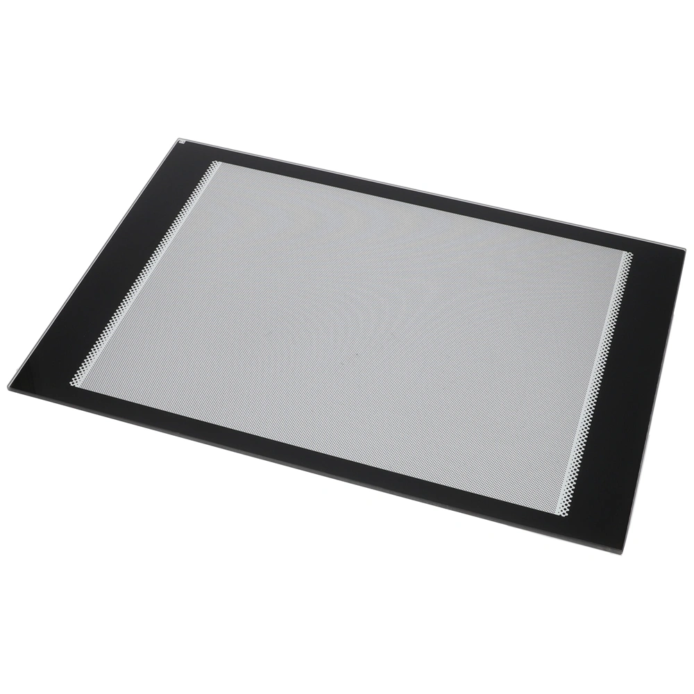 444x311 mm Üveg, sütőajtó, fekete,(eredeti) WHIRLPOOL / GORENJE tűzhely / RENDELÉSRE