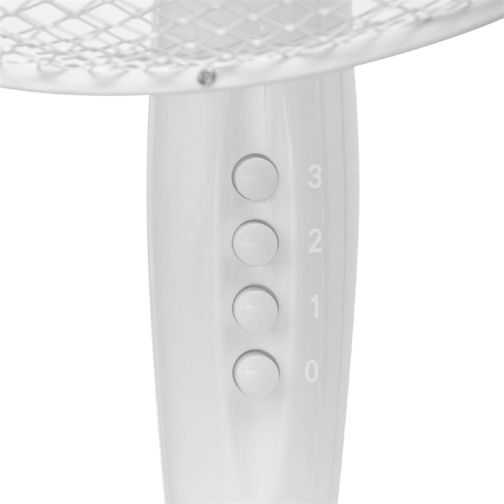 45W, álló ventilátor, állítható magasság, 3 fokozat, oszcillációs, fehér, HOME SF40WH