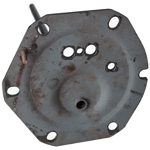 470x170 mm Zárófedél, zománcos, tokcsöves, ZEK új típusú (eredeti) HAJDU bojler