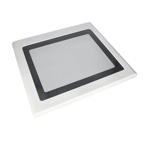 496x456 mm Üveg, ajtó, külső, fehér, MORA tűzhely / RENDELÉSRE