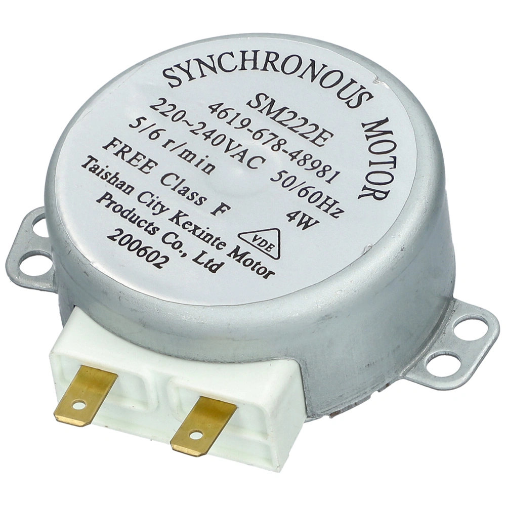 4W, 5-6 RPM 220V Motor, tányérforgató WHIRLPOOL / INDESIT mikrohullámú sütő