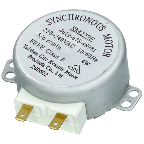 4W, 5-6 RPM 220V Motor, tányérforgató WHIRLPOOL / INDESIT mikrohullámú sütő