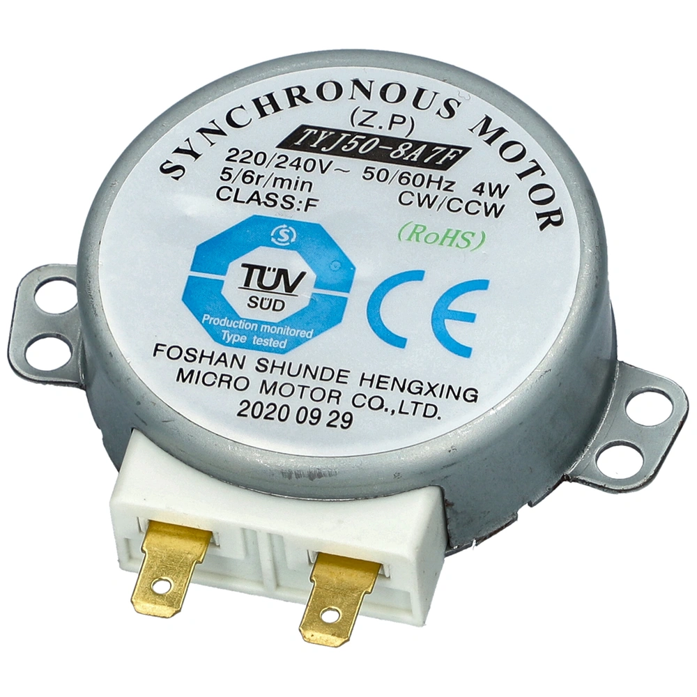 4W, 5-6 RPM 220V Motor, tányérforgató (eredeti) WHIRLPOOL / INDESIT mikrohullámú sütő