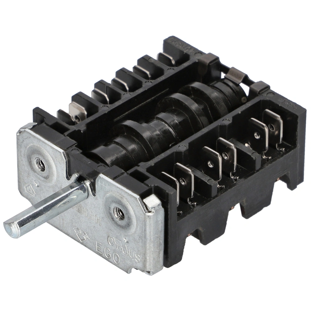 4+0 Kapcsoló, funkcióválasztó, grillezős (univerzális, EGO 46.23866.500, 46.851.02) WHIRLPOOL / INDESIT, ORION tűzhely