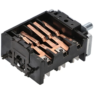 4+0 Kapcsoló, funkcióválasztó, grillezős (univerzális, EGO 46.23866.500, 46.851.02) WHIRLPOOL / INDESIT, ORION tűzhely