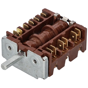 4+0 Kapcsoló, funkcióválasztó (univerzális, 46.851.02) WHIRLPOOL / INDESIT, ORION tűzhely