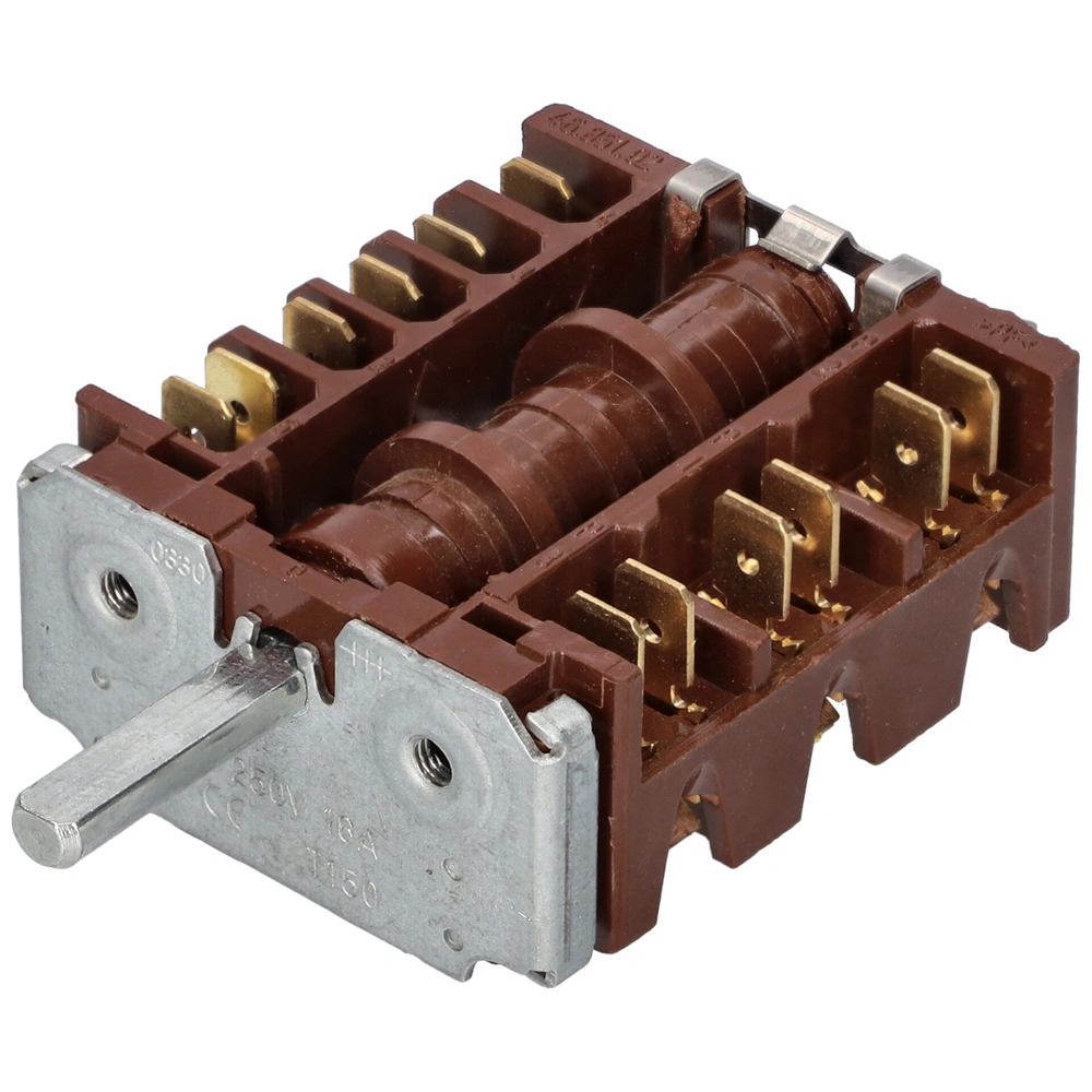 4+0 Kapcsoló, funkcióválasztó (univerzális, 46.851.02) WHIRLPOOL / INDESIT, ORION tűzhely