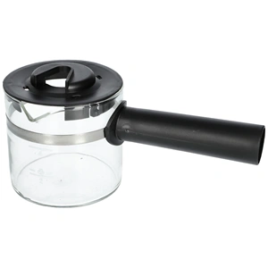 4 személyes Kiöntő, fekete, nyéllel, tetővel HAUSMEISTER, VINCHI, DYRAS kávéfőző