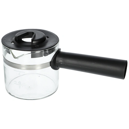 4 személyes Kiöntő, fekete, nyéllel, tetővel HAUSMEISTER, VINCHI, DYRAS kávéfőző