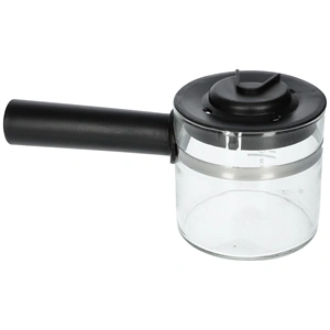 4 személyes Kiöntő, fekete, nyéllel, tetővel HAUSMEISTER, VINCHI, DYRAS kávéfőző