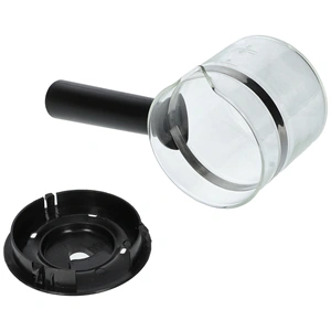 4 személyes Kiöntő, fekete, nyéllel, tetővel HAUSMEISTER, VINCHI, DYRAS kávéfőző