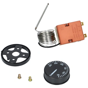 50-320°C 1F Hőfokszabályzó + gomb, tűzhely