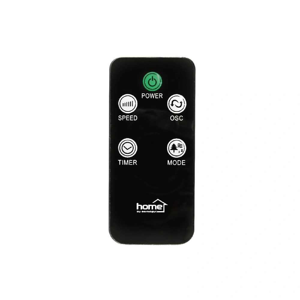 50W, 74cm oszlopventilátor, 3 fokozat, fehér, távírányító,  HOME TWFR 74 / RENDELÉSRE