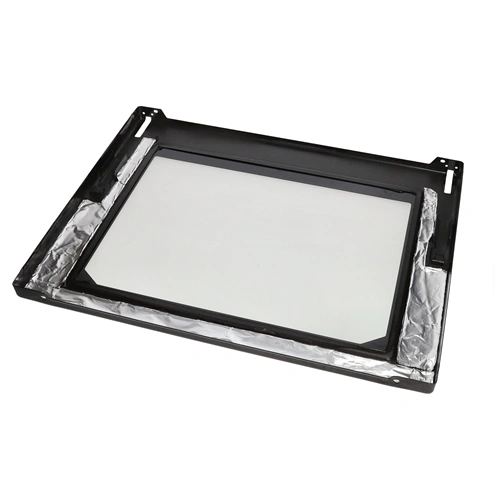 543x427 mm Keret, sütőajtó, belső, fekete, ELECTROLUX tűzhely / RENDELÉSRE