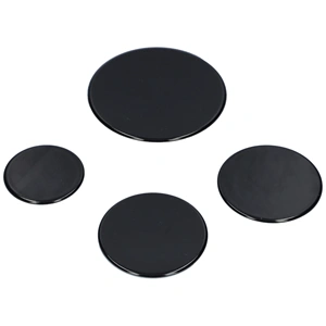 55/71/102 mm Égőfedél készlet, 4 darabos, ZANUSSI tűzhely