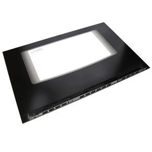 595x398 mm Üveg, ajtó, külső, króm, (eredeti) FAGOR tűzhely / RENDELÉSRE