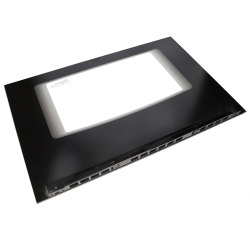 595x398 mm Üveg, ajtó, külső, króm, (eredeti) FAGOR tűzhely / RENDELÉSRE