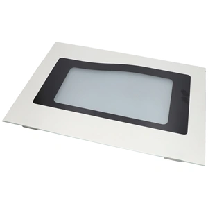 595x438 mm Üveg, ajtó, külső, fehér, FAGOR tűzhely / RENDELÉSRE