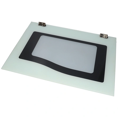 595x438 mm Üveg, ajtó, külső, fehér, FAGOR tűzhely / RENDELÉSRE