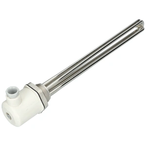 6000W 440 mm Fűtőszál, acél, menetes, zárt bojler