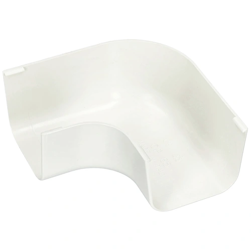 65x50 mm 90° Kanyarív, lapos, fehér, UV álló (CANALPLAST) klíma dekorcsatorna