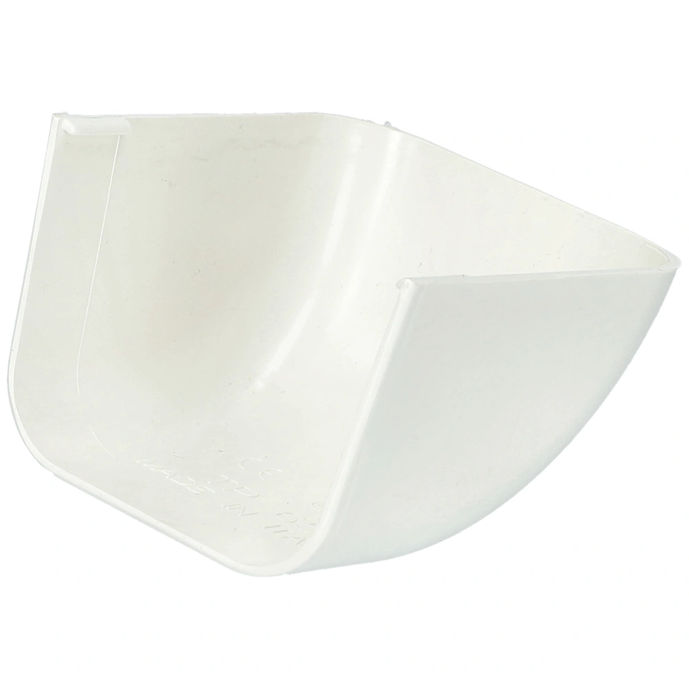 65x50 mm 90° Végelzáró elem, fehér, UV álló (CANALPLAST) klíma dekorcsatorna