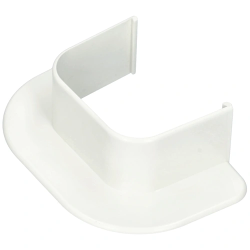 65x50 mm Fali záróelem (gallér), peremes (CANALPLAST) klíma dekorcsatorna