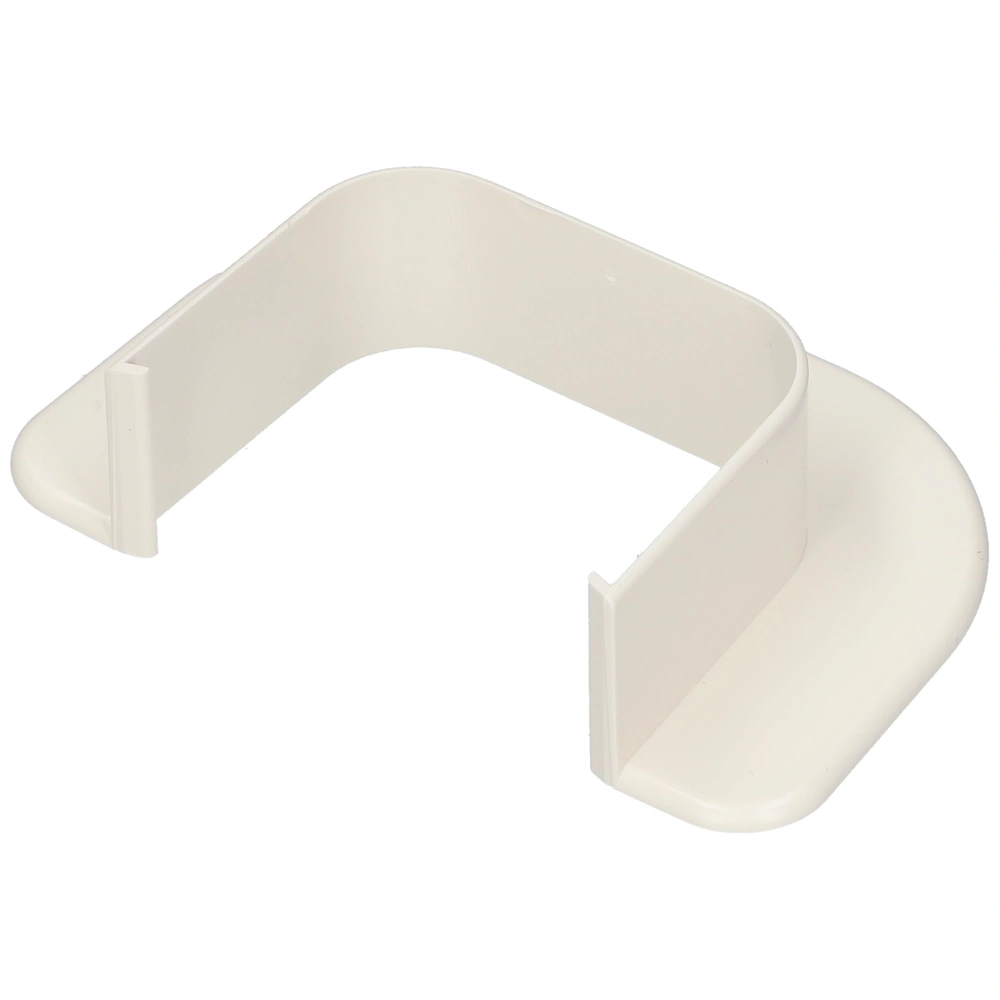 65x50 mm Fali záróelem (gallér), peremes (VECAMCO) klíma dekorcsatorna