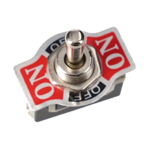 6A/250V, 34x25/30x15mm Billenőkapcsoló, 3 állású, 3 pólusú, on/off/on (univerzális)