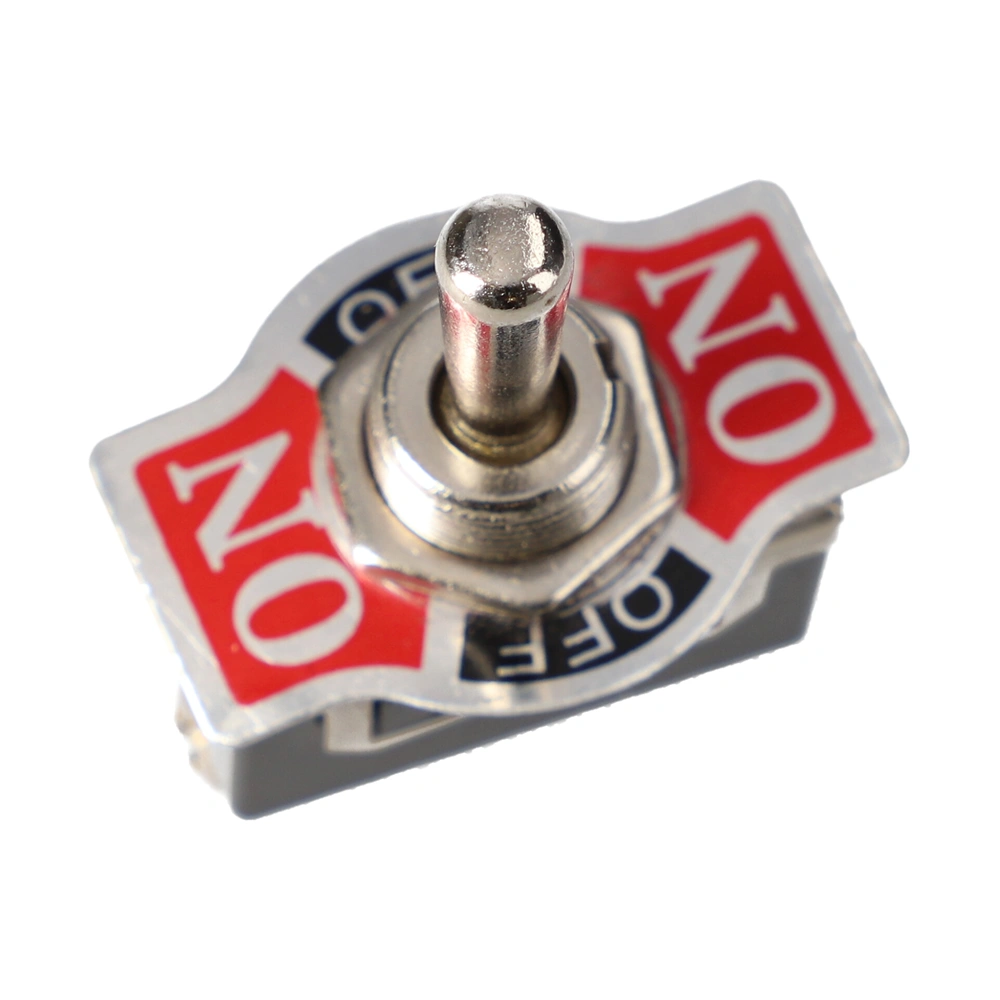 6A/250V, 34x25/30x15mm Billenőkapcsoló, 3 állású, 3 pólusú, on/off/on (univerzális)