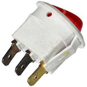 6A/250V AC Billenőkapcsoló, piros, számos, kerek (univerzális) AFK kávéfőző gép / RENDELÉSRE