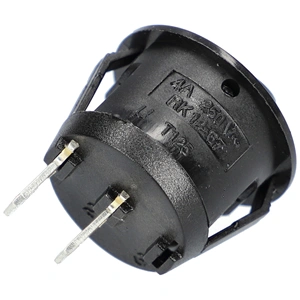 6A/250V Billenőkapcsoló, szikráztató, fekete, kerek (eredeti) GORENJE tűzhely