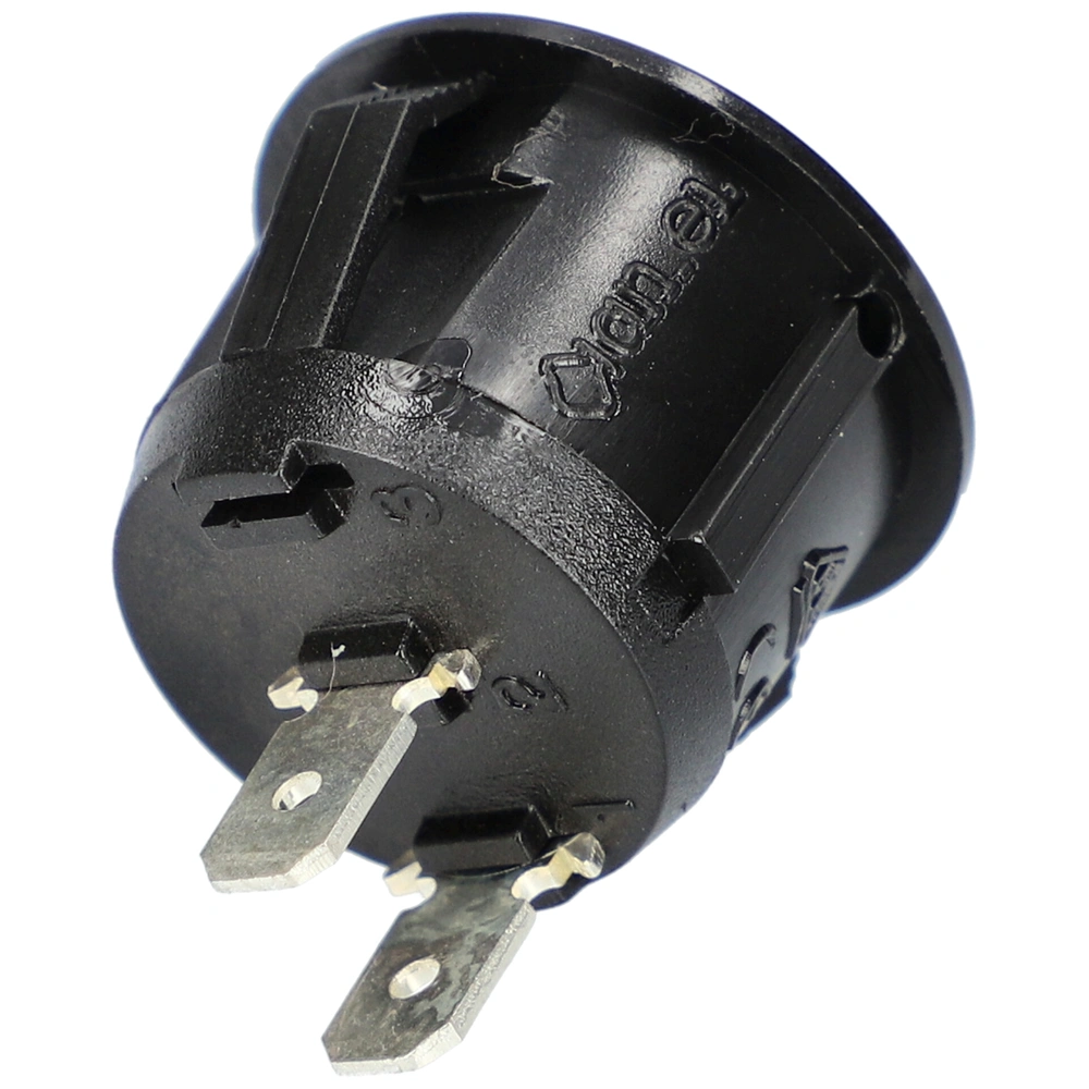 6A/250V Billenőkapcsoló, szikráztató, fekete, kerek (eredeti) GORENJE tűzhely