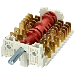 6+0 Kapcsoló, funkcióválasztó (univerzális, DREEFS 11HE-149) WHIRLPOOL / INDESIT tűzhely