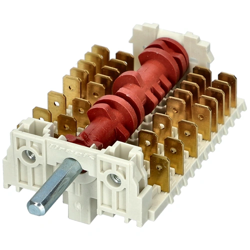 6+0 Kapcsoló, funkcióválasztó (univerzális, DREEFS 11HE-149) WHIRLPOOL / INDESIT tűzhely