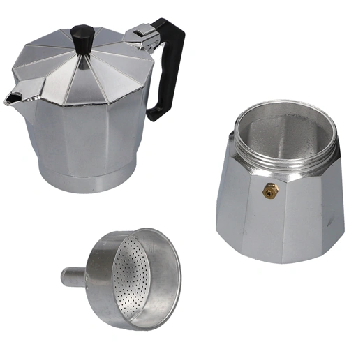 6 Személyes kávéfőző alumínium dobozos