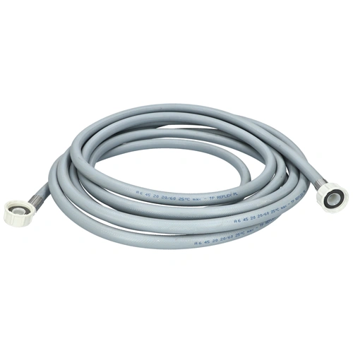 6 m Befolyócső, hideg (univerzális) mosógép, tömítés nélkül