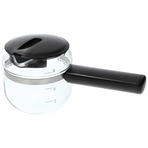 6 személyes Kiöntő, fekete, nyéllel, tetővel  MOMERT CAPRICCIO 1111, 1131 kávéfőző