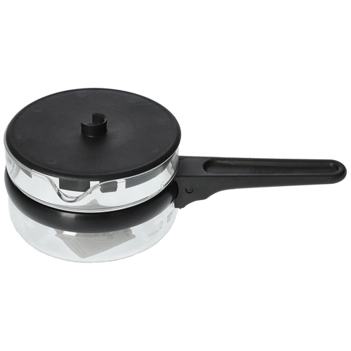 6 személyes Kiöntő, fekete, nyéllel, tetővel SZARVASI SZV611,612 kávéfőző