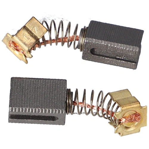 6x9x12,5 mm Szénkefe, füles-sapkás, hornyolt, rugós (univerzális) (1cs=2db)