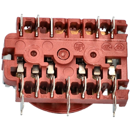 7+0 Kapcsoló, funkcióválasztó (eredeti, GOTTAK 780603,3040103) TEKA tűzhely