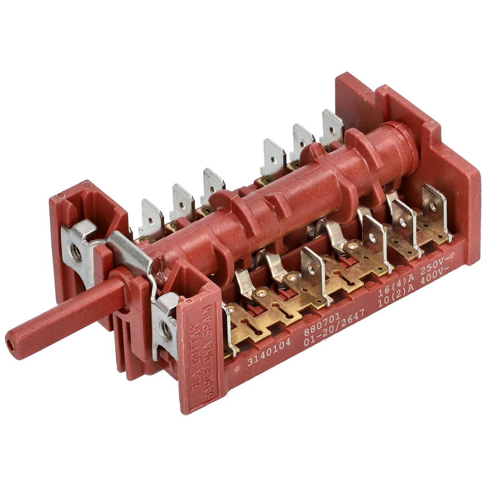 7+0 Kapcsoló, funkcióválasztó (eredeti, GOTTAK 880701,3140104) TEKA tűzhely